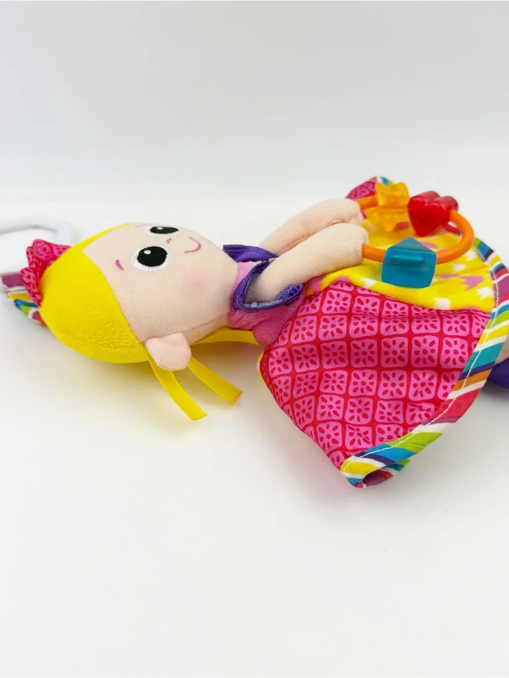 Tomy Lamaze Princess Sophie Clip & Go Soft Baby Plush Doll Baby Toy EUC